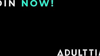 lauren phillips and charli forde share dildo in caring adult time moment