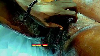 I made her cum twice loudly in the bush with my big cock!