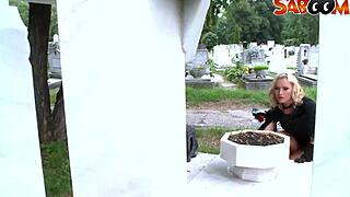 Hot widow gets anal assfucked with blowjob and deepthroat