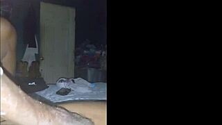 Darkchocolatebarbie receives facial after sloppy blowjob