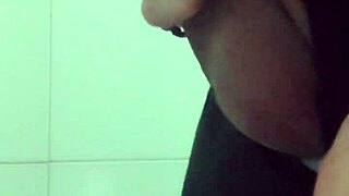 Security Masturbating In Shopping Bathroom