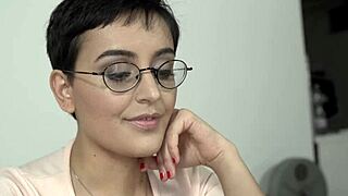 Bibi Pink and Yasmeena indulge in tantalizing mutual licking.