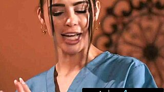 Kylie Rocket massages Braylin Bailey passionately