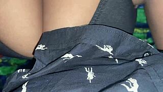 Step sister fucked while playing