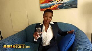 big natural tits african babe, did you get fucked hard by perverted white friend?