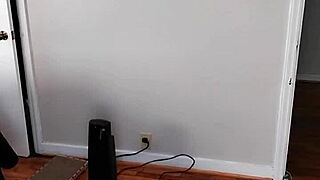 Sexy BBW Performs Morning Naked Yoga Routine