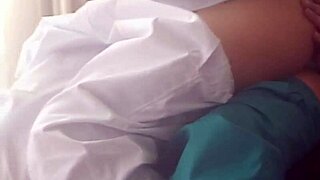 Nurse wants sex, but hidden camera catches her! Hope she doesn't see me 😳