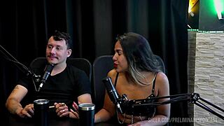 Detailed compilation of couple kaliente in foreplay podcast with bia hot part 1 featuring bdsm domination group scenes outdoor pov and toys on sheer red lingerie