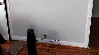 Sexy BBW Performs Morning Naked Yoga Routine