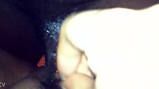 Creamy Creampie Fills Pussy