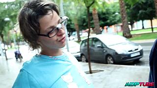 Beautiful spanish blonde with perfect body changes image on camera 😘