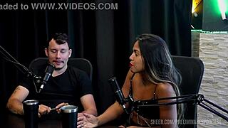 Detailed compilation of couple kaliente in foreplay podcast with bia hot part 1 featuring bdsm domination group scenes outdoor pov and toys on sheer red lingerie