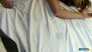 Busty Girl In Fishnet Stockings Gets Shaved Pussy Stuffed.