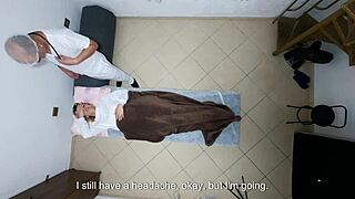 The Doctor Takes Advantage Of The Patients Innocence And Fills Her Ass