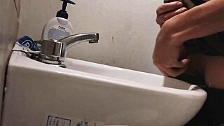 Watch Me Rest Balls on Sink, Preparing Huge Cock for Epic Cumshot