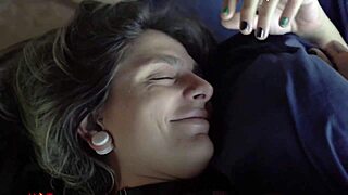 romantic sex on valentine's day with brazilian brunette couple in outdoor setting featuring deepthroat doggystyle and facial cumshot