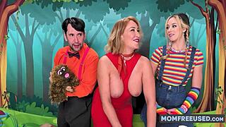 Freeuse day on Sesame Street with Ryan Keely, River Lynn, and Tommy Pistol