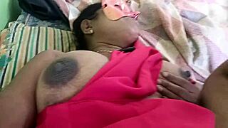 horny indian housewife masterbating in front of camera and white juice of cum releasing from her vagina