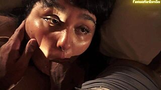 Alison Gonzalez tickles stepsister to convince touching