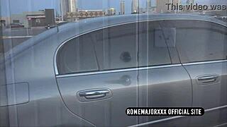 Cher Adele spits Rome Major's cum on tits after bj