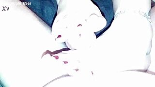 Amateur Housewife Delivers Intense Footjob With Oiled Toes