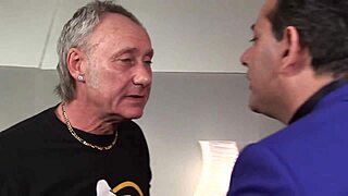 Amanda Bleack is a hot brunette who gets her holes used by two dicks.