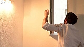 Feisty fitness chicks invite neighbor for hot threesome