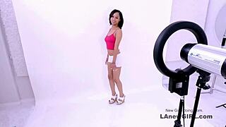 tiny brunette model, want to get fucked in audition?