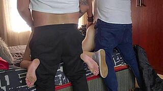 swapping girlfriends with your friend and cumming in the same pussy is such a fun, naughty idea