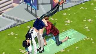 I dive into her muff