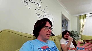 British newbie endures intense facial action