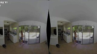 Babysitter Carolina Sweets gives bonus with big cock in POV