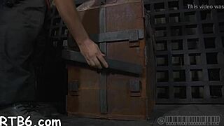 Have you seen this sadomasochism scene where the villein wears a collar and gets bound for hardcore fucking?