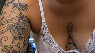 pregnant woman showing off big ass mature body