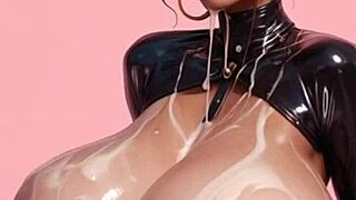 Are These Horny Black 18 Ai Ladies Teasing Their Stiff Nipples And Plump Udders?