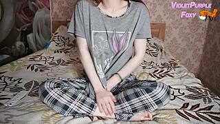 hot slow nipple tease leads to shaking orgasm