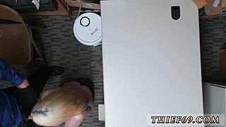 cop handcuff fuck attempted thief