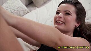 teen brunette chats with dharma jones about fun