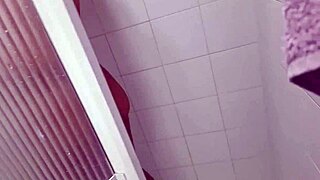 Spying on Stepmom in Bathroom and Recording Everything