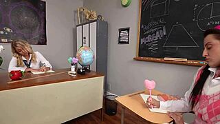 Fucking in detention is okay as long as you fuck the teacher too.