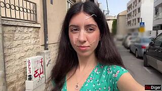 Losing the game means walking with cum on your face in public streets