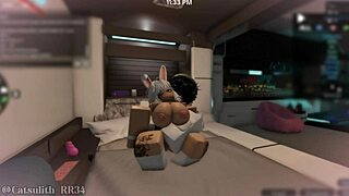 teasing this snow bunny before getting intimate~ sex with a follower 14 part 1