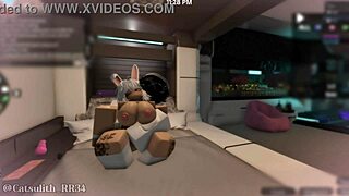 teasing this snow bunny before getting intimate~ sex with a follower 14 part 1