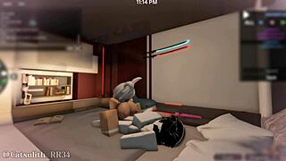 teasing this snow bunny before getting intimate~ sex with a follower 14 part 1