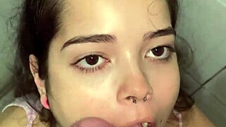 I Gave Deep Sloppy Blowjob To Wellington Prado And He Came In My Mouth