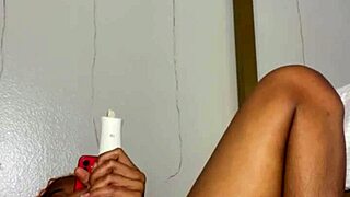 Edging My Pussy in Front of My Best Friend