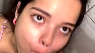 I Gave Deep Sloppy Blowjob To Wellington Prado And He Came In My Mouth