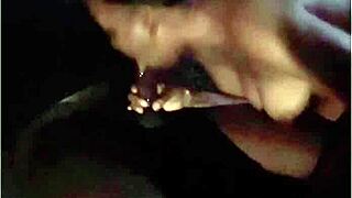 I love sucking and riding big daddy in this amateur couple blowjob and creamy pussy riding