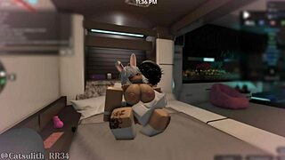 teasing this snow bunny before getting intimate~ sex with a follower 14 part 1