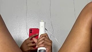 Edging My Pussy in Front of My Best Friend